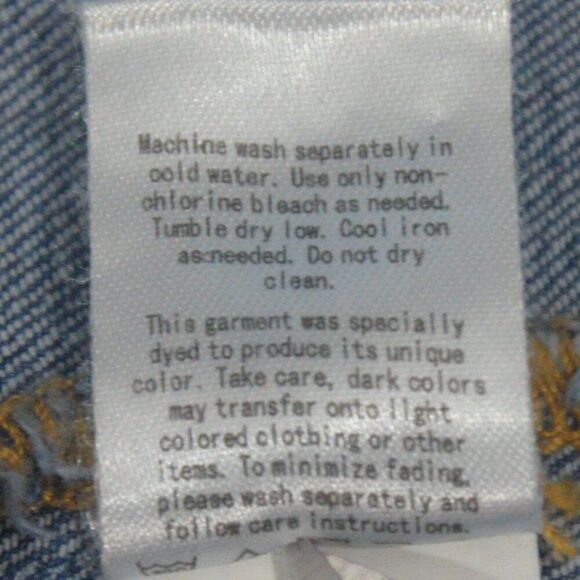 Kendall and Kylie Denim Jean Jacket or Mini Dress Size Small - Picture 7 of 13